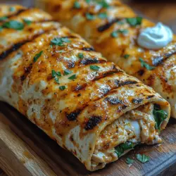 If you're in search of a meal that combines convenience, flavor, and nutrition, look no further than the Cheesy Garlic Chicken Wrap Delight. This delightful recipe is not just a feast for the taste buds; it also caters to the busy lifestyles of modern-day diners. With its simple preparation and versatile ingredients, this wrap has quickly become a favorite for families and individuals looking for a satisfying and wholesome meal.
