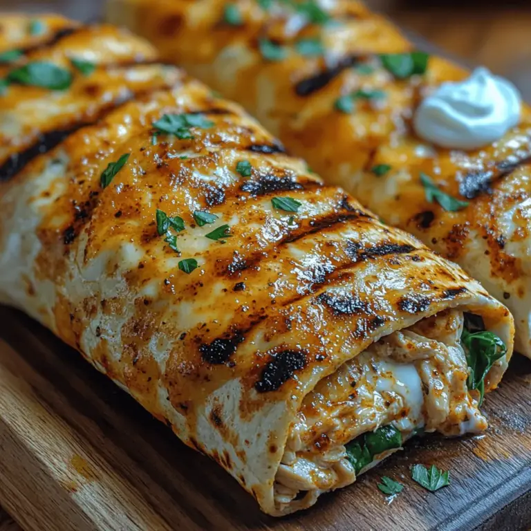 If you're in search of a meal that combines convenience, flavor, and nutrition, look no further than the Cheesy Garlic Chicken Wrap Delight. This delightful recipe is not just a feast for the taste buds; it also caters to the busy lifestyles of modern-day diners. With its simple preparation and versatile ingredients, this wrap has quickly become a favorite for families and individuals looking for a satisfying and wholesome meal.