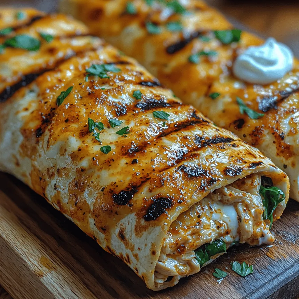If you're in search of a meal that combines convenience, flavor, and nutrition, look no further than the Cheesy Garlic Chicken Wrap Delight. This delightful recipe is not just a feast for the taste buds; it also caters to the busy lifestyles of modern-day diners. With its simple preparation and versatile ingredients, this wrap has quickly become a favorite for families and individuals looking for a satisfying and wholesome meal.