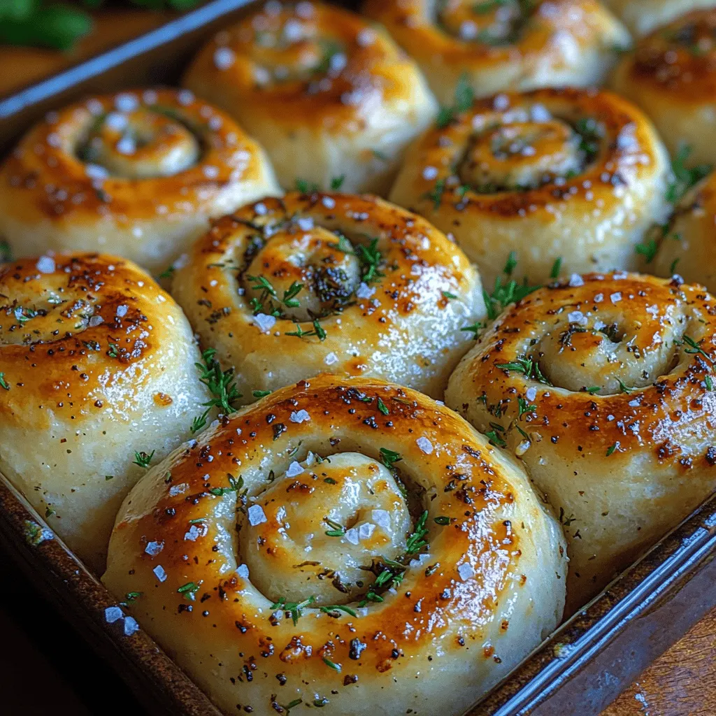 When it comes to comfort food, few things can compete with the warm, inviting aroma of freshly baked bread wafting through the kitchen. Herb & Garlic Swirl Rolls are a delightful twist on classic bread rolls, combining a soft, fluffy texture with the rich, savory flavors of garlic and fresh herbs. These rolls not only promise to elevate your meals but also bring an element of warmth and home-cooked goodness that is hard to resist.