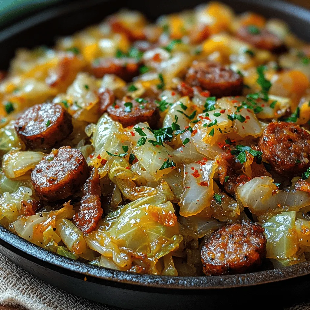 Southern cuisine is a tapestry of flavors, traditions, and heartwarming comfort that has been passed down through generations. It embodies the spirit of hospitality and the joy of sharing meals with family and friends. Among the many cherished dishes that capture the essence of Southern cooking, Southern-Style Fried Cabbage with Sausage stands out as a hearty, flavorful, and easy-to-make recipe. This dish not only showcases the rich culinary heritage of the South but also offers a delightful combination of nutritious vegetables and savory meats.