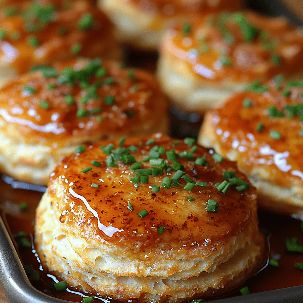 Sweet & Spicy Hot Honey Chicken Biscuits have quickly established themselves as a culinary sensation, merging the comfort of classic Southern biscuits with the irresistible flavors of sweet and spicy chicken. This dish isn’t just a meal; it’s an experience that tantalizes the taste buds and evokes the warmth of home-cooked comfort food. The combination of succulent chicken tenders, fluffy biscuits, and a honey glaze with a kick makes this dish a standout option for any gathering, whether it be a casual brunch or a festive dinner.