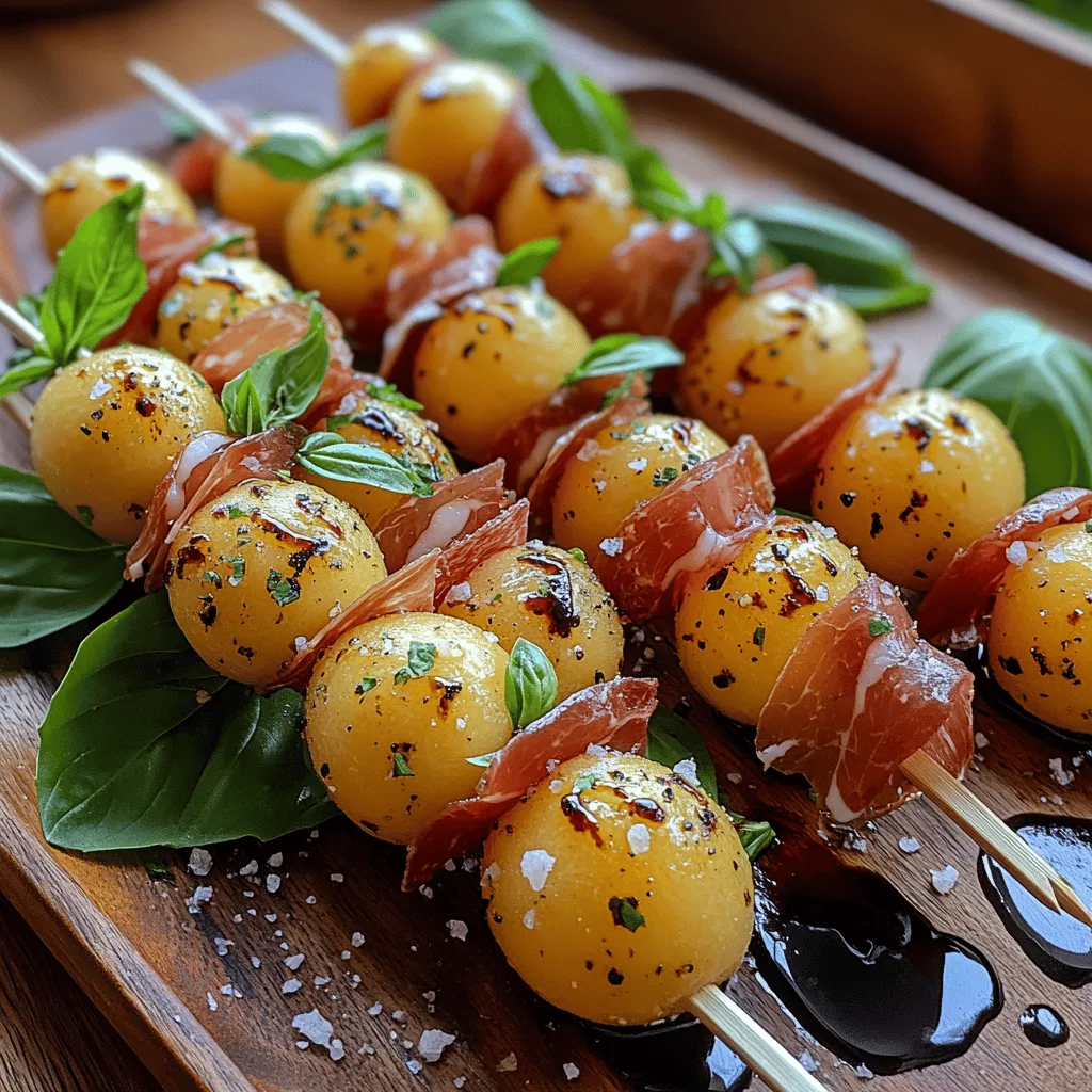 Understanding the individual elements of this recipe is crucial for maximizing flavor and health benefits. Each ingredient plays a significant role in the overall taste and nutritional profile of Melon & Prosciutto Skewers.