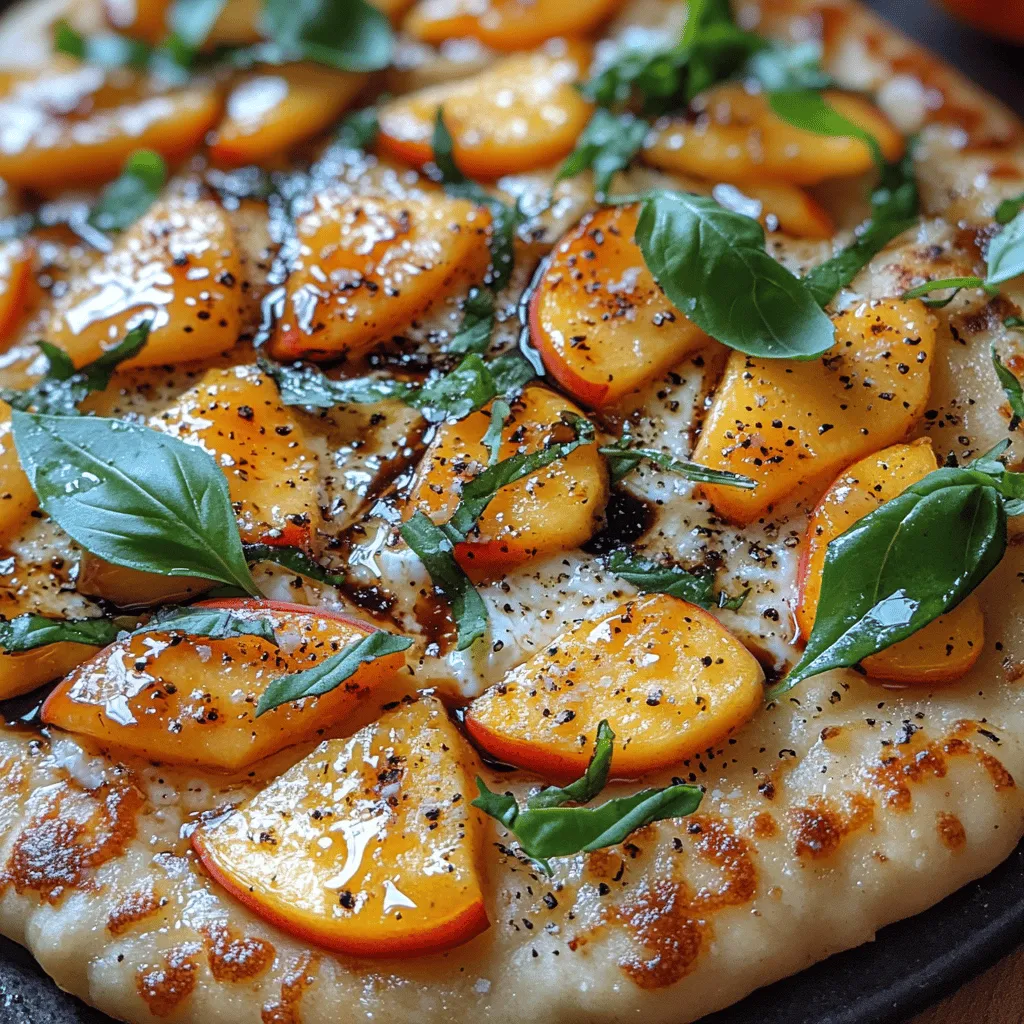 To craft this delicious Peach Burrata Flatbread, every ingredient plays a crucial role in creating a harmonious balance of flavors. Let’s take a closer look at each component and understand why they are essential to the dish.
