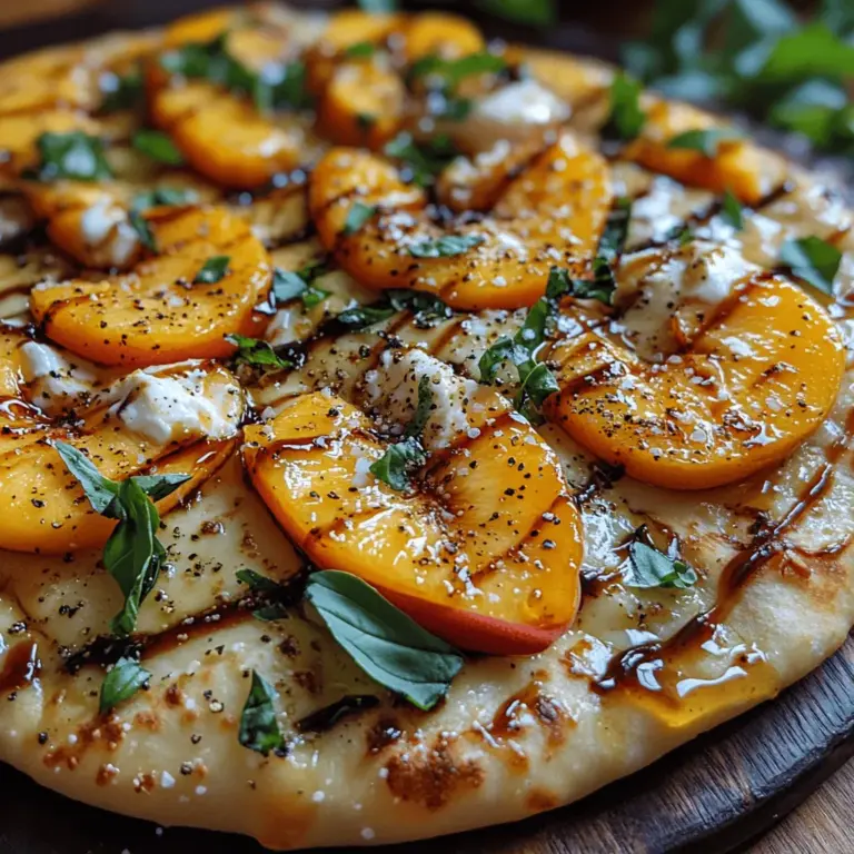 To craft this delicious Peach Burrata Flatbread, every ingredient plays a crucial role in creating a harmonious balance of flavors. Let’s take a closer look at each component and understand why they are essential to the dish.