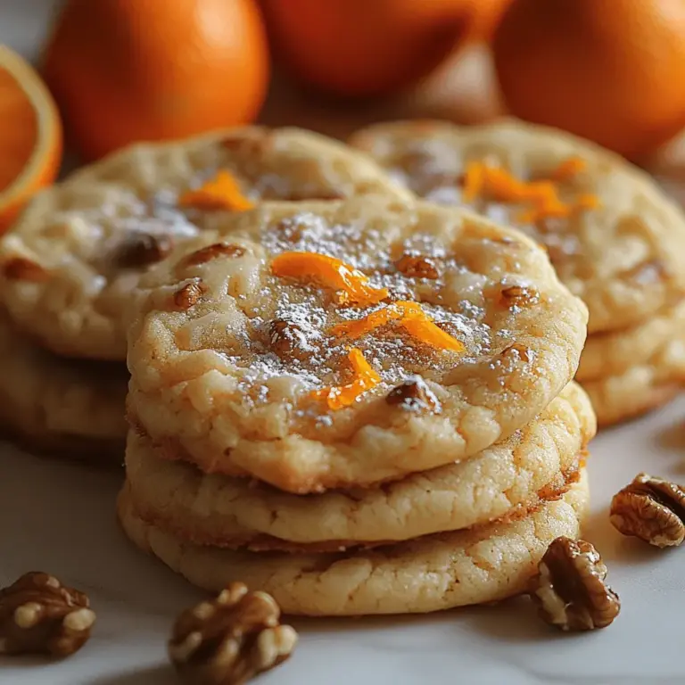 There’s something incredibly uplifting about the vibrant flavors of citrus in baking. The bright notes of lemon, lime, and especially orange can transform any ordinary treat into an extraordinary one. Citrus flavors not only add a refreshing zest to desserts but also evoke warmth and nostalgia, often reminding us of sunny days spent with loved ones. Among the myriad of sweet delights, Zesty Citrus Delight Cookies stand out as a perfect blend of tangy and sweet, creating a cookie that is both satisfying and invigorating.