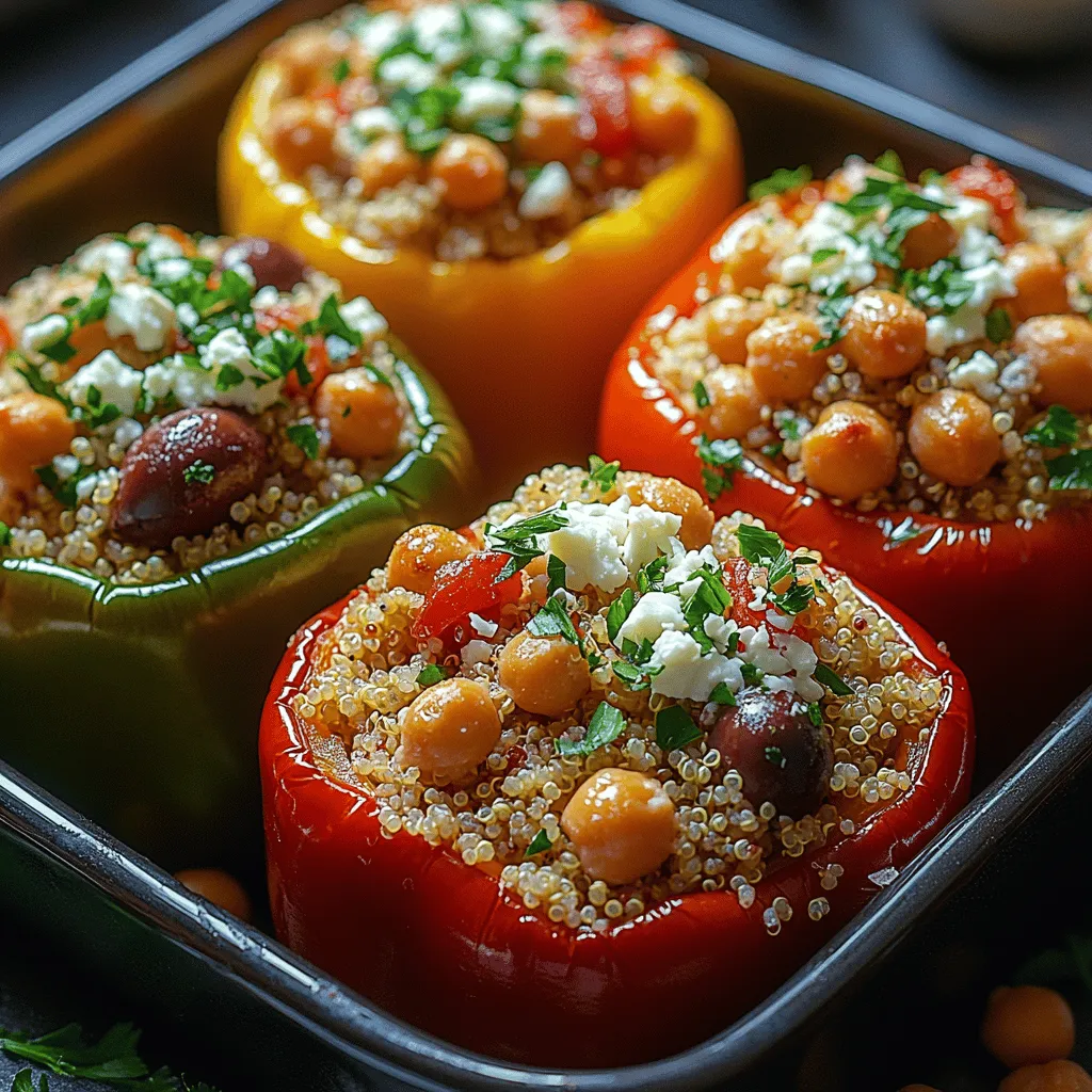 Mediterranean cuisine is celebrated globally for its vibrant flavors, fresh ingredients, and health benefits. With an emphasis on plant-based foods, olive oil, and a variety of herbs and spices, Mediterranean dishes are not only delicious but also nourishing. One standout recipe that captures the essence of this culinary tradition is Mediterranean Quinoa Stuffed Peppers. This dish beautifully blends colorful bell peppers with a hearty filling of quinoa, chickpeas, and vegetables, making it an ideal option for those looking to indulge in a satisfying meal that aligns with various dietary preferences.
