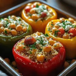 Mediterranean cuisine is celebrated globally for its vibrant flavors, fresh ingredients, and health benefits. With an emphasis on plant-based foods, olive oil, and a variety of herbs and spices, Mediterranean dishes are not only delicious but also nourishing. One standout recipe that captures the essence of this culinary tradition is Mediterranean Quinoa Stuffed Peppers. This dish beautifully blends colorful bell peppers with a hearty filling of quinoa, chickpeas, and vegetables, making it an ideal option for those looking to indulge in a satisfying meal that aligns with various dietary preferences.