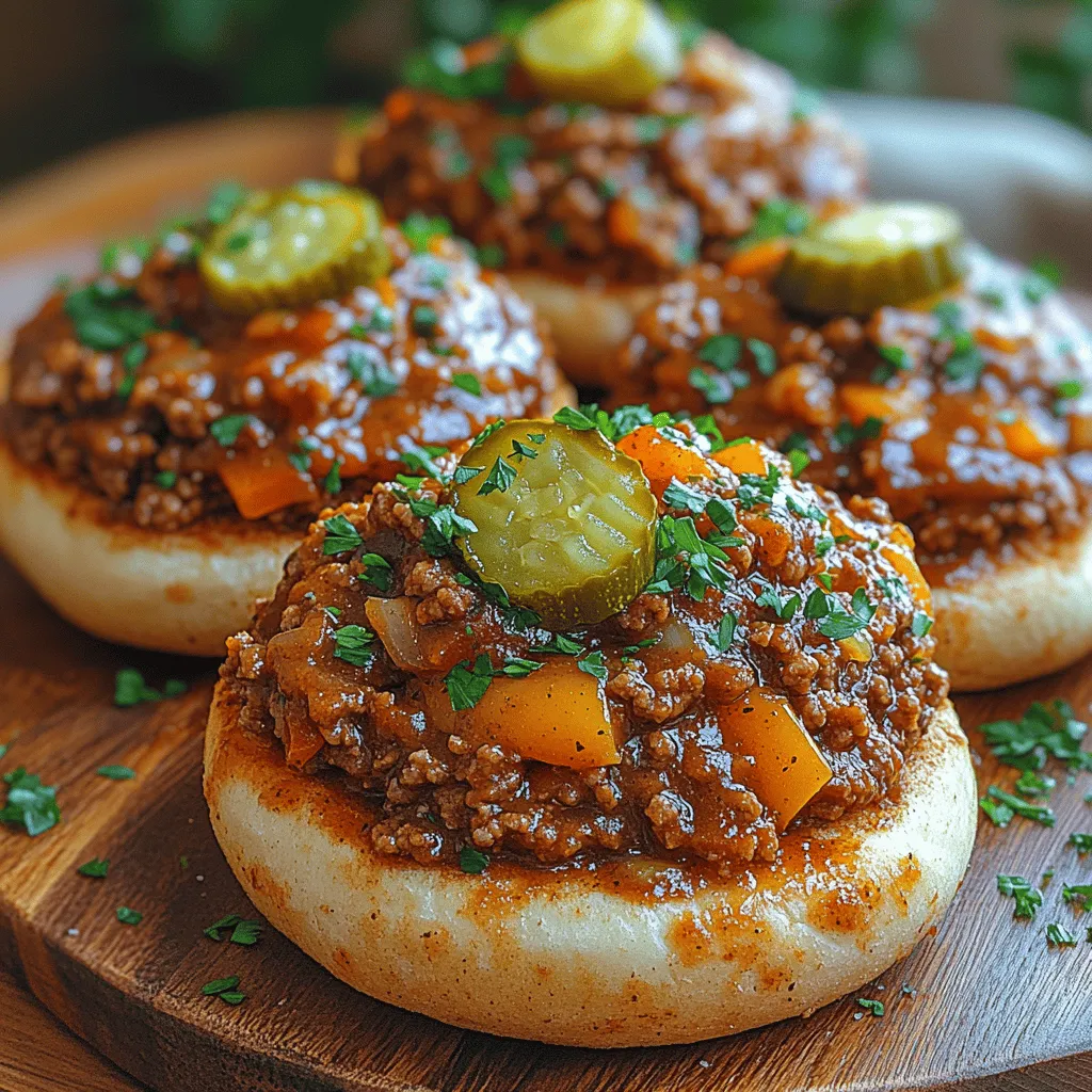 Sloppy Joes are a beloved American classic, known for their messy, hand-held appeal and comforting flavors. These hearty sandwiches, typically made with ground beef simmered in a tangy sauce and served on a bun, have become a staple for busy weeknights, potlucks, and family gatherings. Their versatility is one of their greatest strengths; you can customize them to suit your tastes, making them a go-to meal for many.