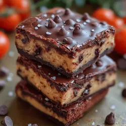 In the world of desserts, few combinations are as tantalizing as the rich, fudgy goodness of brownies paired with the sweet, comforting flavors of cookie dough. This delicious trend has taken the culinary scene by storm, and one standout creation that encapsulates this indulgent fusion is the Chocolate Chip Cookie Dough Brownie Bomb. These delectable treats are not just a feast for the taste buds; they also offer a visually appealing treat that is perfect for any occasion—whether it's a casual family gathering or a sophisticated dinner party.