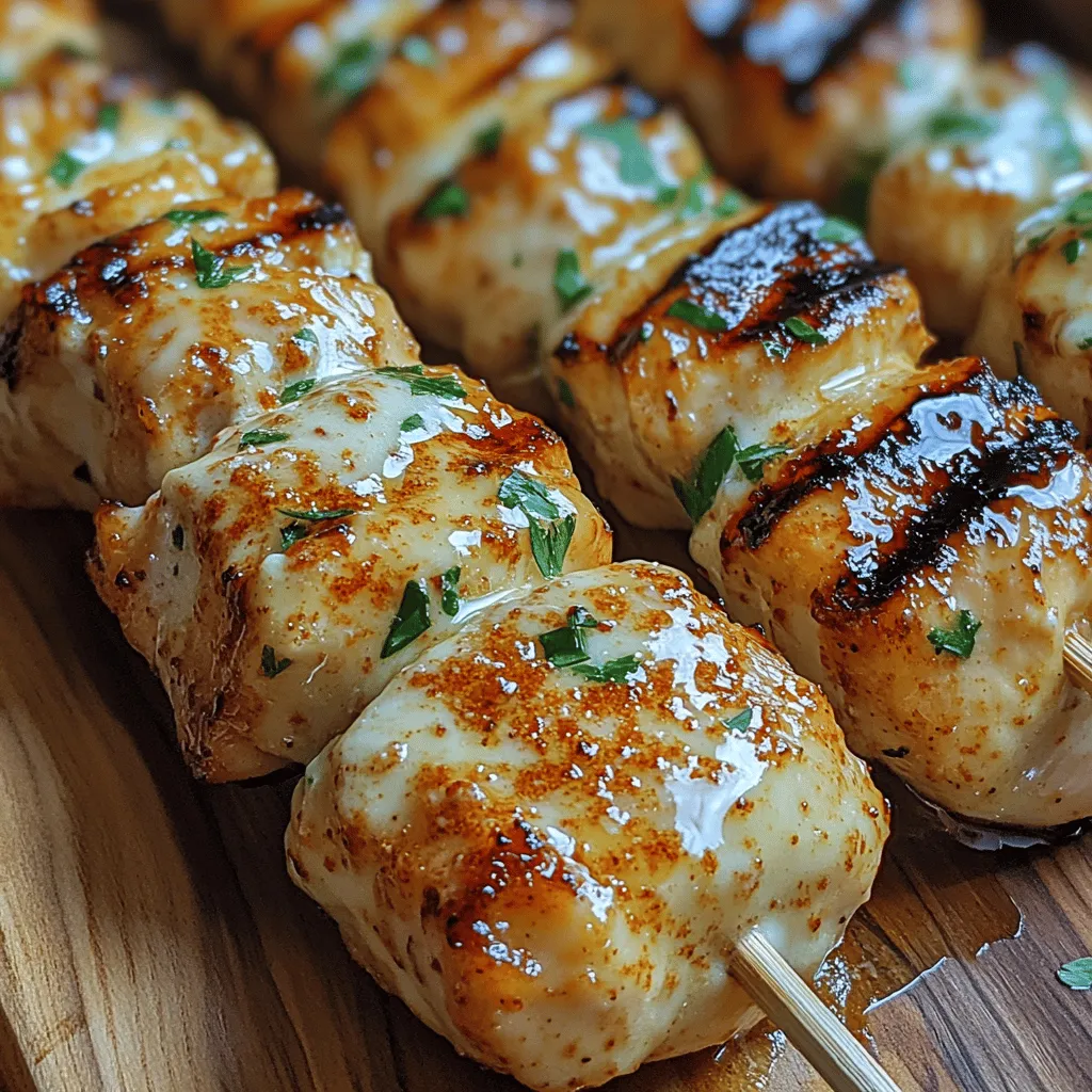 As the warm weather approaches and the scent of grilling fills the air, there's nothing quite like preparing a dish that combines bold flavors with simplicity. Enter Ranch Garlic Parmesan Chicken Skewers – a delightful solution for family dinners, backyard barbecues, or any gathering where good food is essential. This recipe marries the creamy, tangy essence of ranch dressing with the robust flavors of garlic and the richness of Parmesan cheese, creating a dish that is not only delicious but also incredibly easy to make. Whether you're an experienced cook or a kitchen novice, these skewers promise to impress your guests and leave everyone asking for seconds.