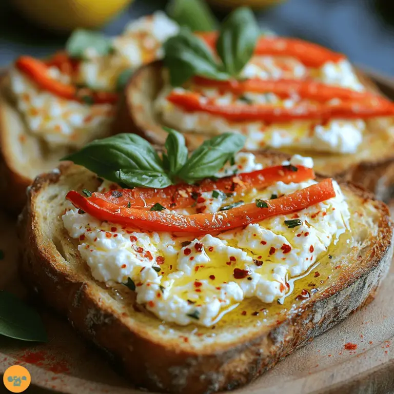 If you're searching for a dish that perfectly blends simplicity with gourmet appeal, look no further than roasted pepper feta toast. This delightful culinary creation brings together the creamy richness of feta cheese, the natural sweetness of roasted red peppers, and the satisfying crunch of toasted bread. It's a dish that not only tantalizes the taste buds but also offers a beautiful presentation, making it a versatile option for any meal of the day.