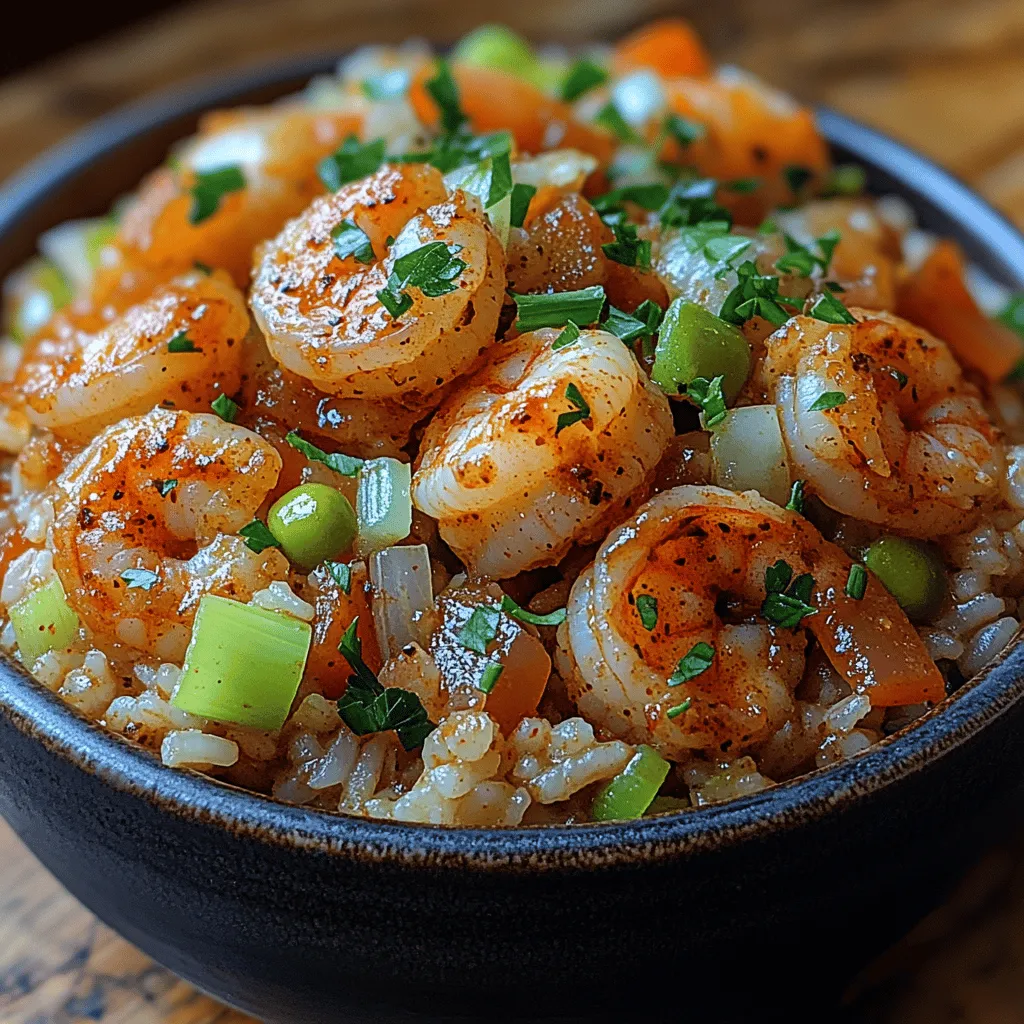 Savory Shrimp Dirty Rice is more than just a meal; it's a celebration of Southern culture and culinary tradition. Originating from the rich culinary heritage of Louisiana, this dish encapsulates the vibrant flavors and diverse ingredients that define Cajun and Creole cooking. With its roots deeply embedded in the heart of Southern cuisine, Dirty Rice is beloved for its hearty texture and spicy kick, making it a staple at family gatherings, festive occasions, and everyday dinners alike.