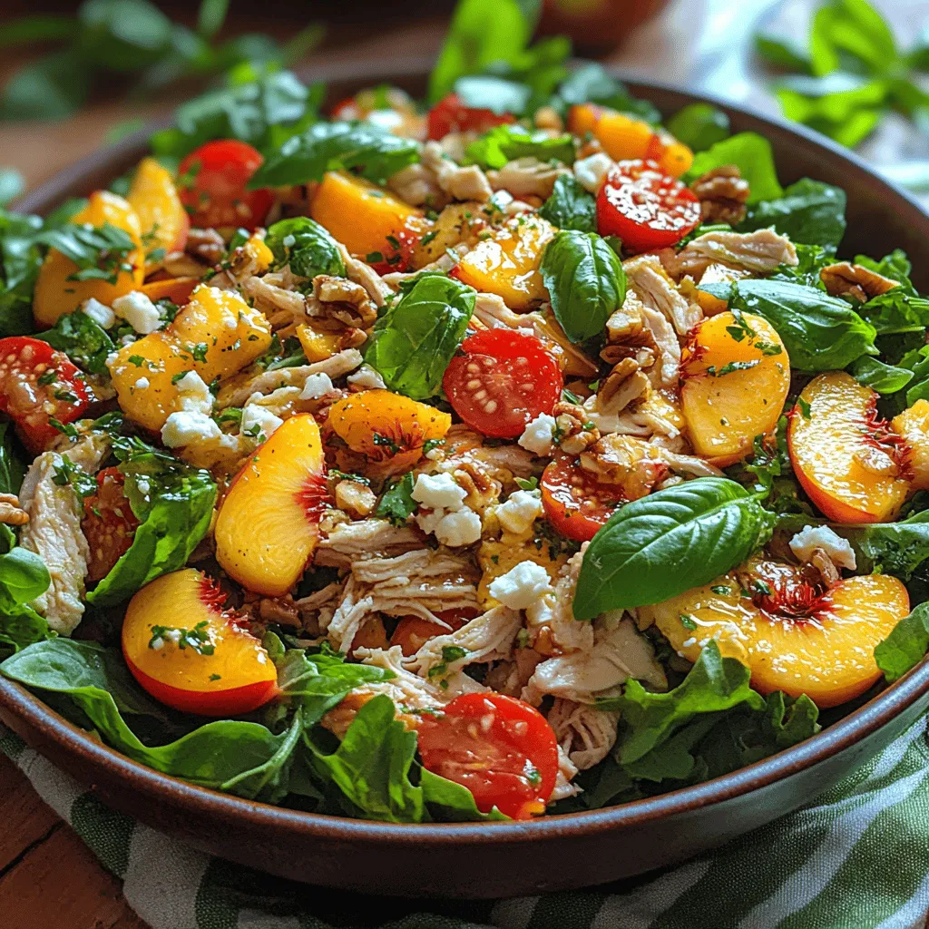 In recent years, fresh salads have surged in popularity across modern cuisine, and for good reason. These vibrant dishes not only celebrate the bounty of seasonal produce but also offer a canvas for endless creativity in flavor and texture. As health-conscious dining becomes increasingly mainstream, salads have evolved from simple side dishes to hearty, main-course options that can satisfy even the most discerning palates. Among the many delightful salad choices, the Peach Basil Chicken Salad stands out as a harmonious blend of flavors and textures that perfectly encapsulates the essence of summer.