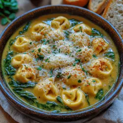 In the realm of comfort food, few dishes evoke the same sense of warmth and satisfaction as a bowl of creamy soup. Whether enjoyed on a chilly evening or as a quick weeknight dinner, creamy soups have a unique ability to wrap you in their velvety embrace. This is particularly true for Creamy Spinach Tortellini Soup, a delightful recipe that combines richness and flavor in each spoonful.