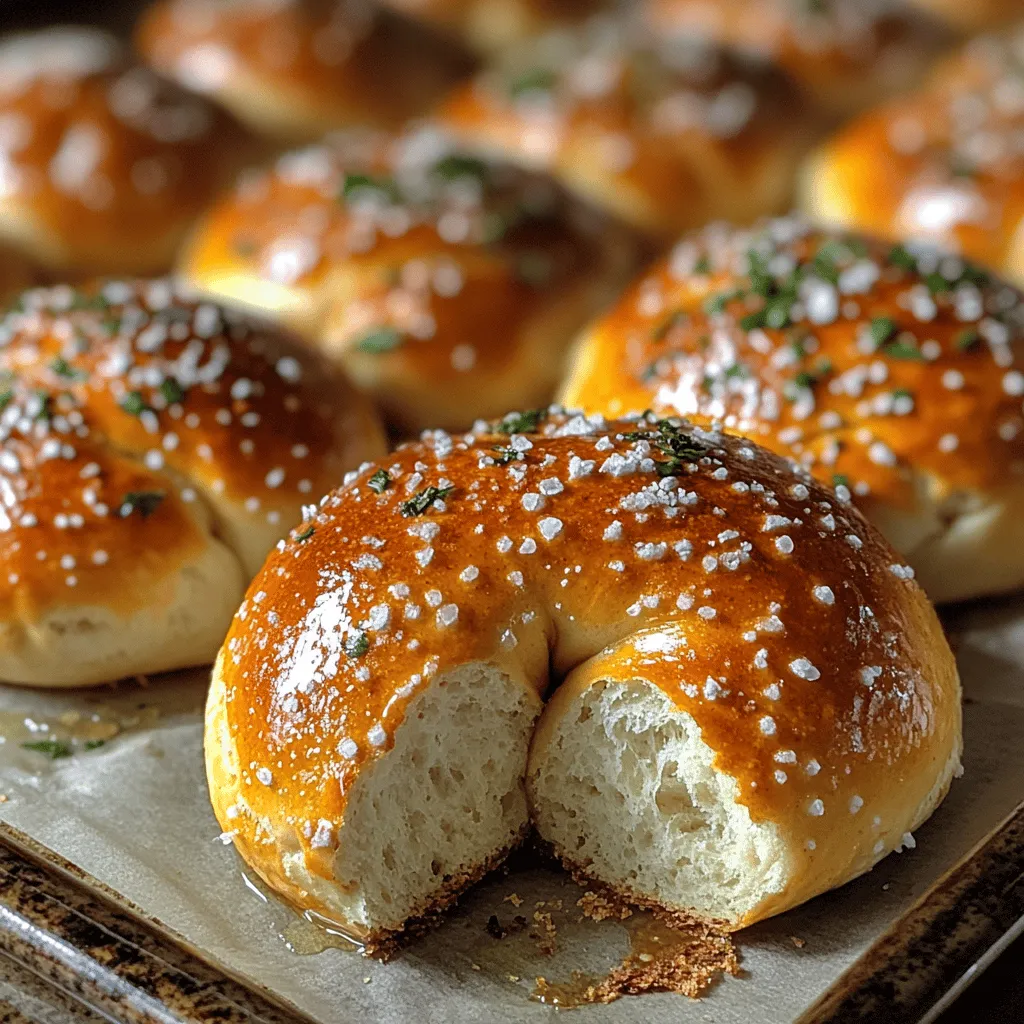 There's something truly irresistible about the aroma of freshly baked bread wafting through your home, and when that bread comes in the form of soft and chewy pull-apart pretzel rolls, the allure is even stronger. These delightful rolls have captured the hearts and taste buds of many, thanks to their unique texture and rich flavor. Imagine sinking your teeth into a warm roll with a slightly crisp exterior that gives way to a soft, fluffy interior—it's a baking experience that is hard to replicate with store-bought options.