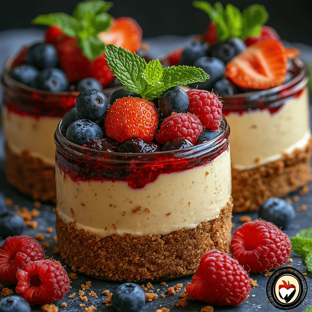 No-bake desserts have taken the culinary world by storm, capturing the hearts and taste buds of dessert lovers everywhere. Their appeal lies in their simplicity—there’s no need to fuss over an oven or worry about baking times. Instead, no-bake treats offer a delightful way to enjoy rich flavors and satisfying textures while keeping the preparation process quick and easy. Among these delectable creations, the Berry Bliss No-Bake Cheesecake Jars stand out as a particularly enchanting option.