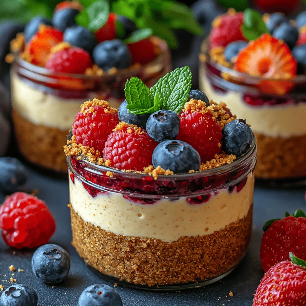 No-bake desserts have taken the culinary world by storm, capturing the hearts and taste buds of dessert lovers everywhere. Their appeal lies in their simplicity—there’s no need to fuss over an oven or worry about baking times. Instead, no-bake treats offer a delightful way to enjoy rich flavors and satisfying textures while keeping the preparation process quick and easy. Among these delectable creations, the Berry Bliss No-Bake Cheesecake Jars stand out as a particularly enchanting option.