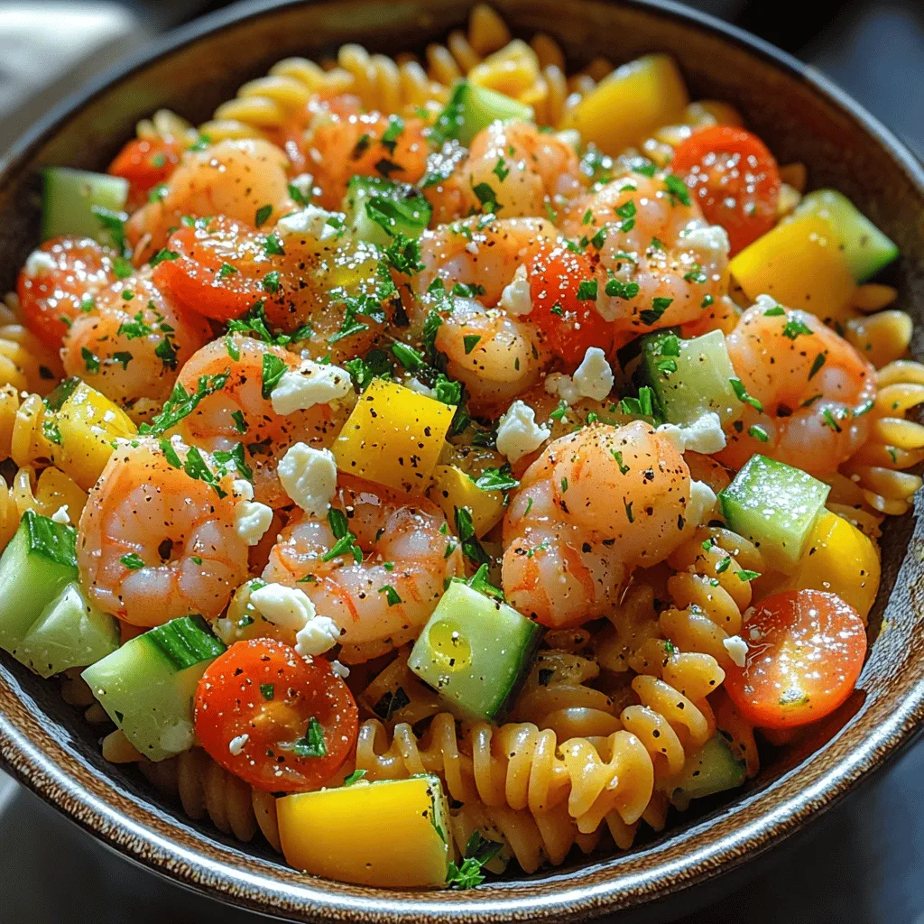 As the summer sun shines bright and outdoor gatherings become a staple, nothing brings the spirit of the season to the table quite like a vibrant and refreshing Sun-Kissed Shrimp Pasta Salad. This delightful dish is not only visually appealing but also a feast for the taste buds, combining the freshness of seasonal produce with the satisfying texture of pasta and succulent shrimp. It embodies the essence of summer, making it the perfect accompaniment for picnics, barbecues, and light dinners on warm evenings.