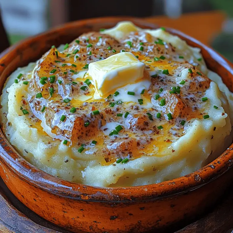 Mashed potatoes are a classic side dish that holds a special place in the hearts—and stomachs—of many. With their comforting, creamy texture and delightful flavor, they are a staple on dinner tables around the world. Whether served alongside a juicy roast, a savory meatloaf, or even a vegetarian dish, mashed potatoes can effortlessly elevate any meal. However, while traditional mashed potatoes are undeniably delicious, adding a twist can take them to a whole new level. Enter the Creamy Dreamy Sour Cream and Chive Mashed Potatoes—a tantalizing variation that combines the rich tang of sour cream with the fresh, herbaceous notes of chives.