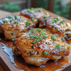 When it comes to home cooking, few things can elevate a meal quite like a dish that perfectly balances sweet and savory flavors. Enter the delectable Sweet & Sticky Honey Garlic Chicken Thighs. This recipe is more than just a meal; it’s a celebration of flavor that can transform an ordinary dinner into an extraordinary culinary experience. The sticky glaze, rich in honey and garlic, combines to create a mouthwatering coating that caramelizes beautifully during cooking, making each bite a delightful explosion of taste.