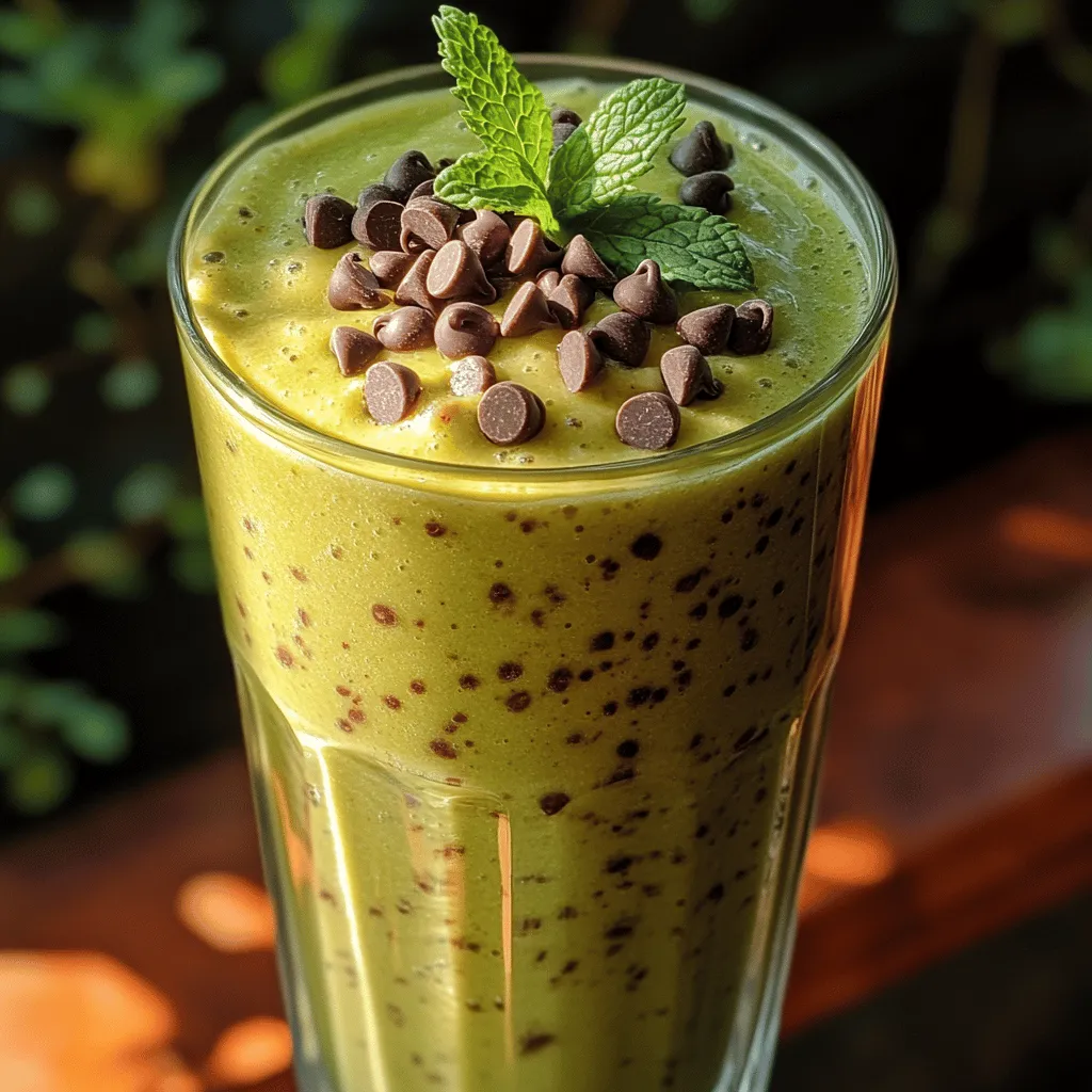 Smoothies have become a staple in the realm of healthy eating, and for good reason. They offer a quick, delicious way to pack in nutrients while satisfying cravings for something sweet. Whether you're looking for a refreshing breakfast option, a revitalizing snack, or a post-workout treat, smoothies can easily fit into your lifestyle. Among the myriad of smoothie recipes available, the Mint Chocolate Banana Chip Smoothie stands out for its unique blend of flavors and health benefits.