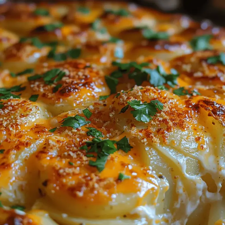 If you’re searching for a dish that beautifully marries comfort food with bold flavors, look no further than the Jalapeño Popper Potato Casserole. This delightful casserole encapsulates the best of both worlds by combining the beloved taste of jalapeño poppers with the heartiness of creamy potato casserole. The result? A dish that is not only satisfying but also packed with flavor, making it a favorite for gatherings or a cozy night in.