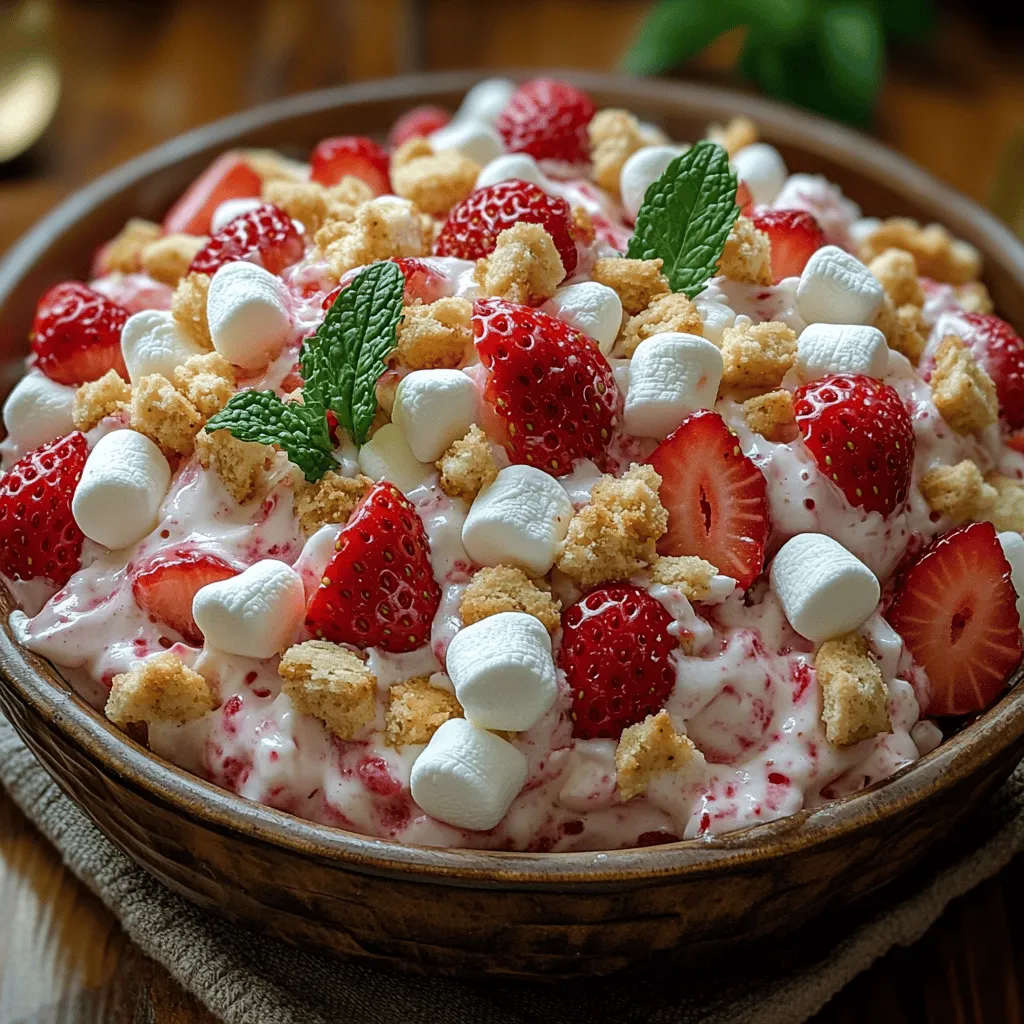 Desserts hold a special place in our hearts, weaving together cherished moments and delightful flavors that elevate any gathering. As the sun shines brighter and the days grow longer, summer desserts become the highlight of picnics, barbecues, and family reunions. They not only satisfy our sweet tooth but also bring a refreshing touch that contrasts beautifully with the warm weather. Among the plethora of options, Strawberry Shortcake Fluff Salad stands out as a perfect summer treat that is both light and indulgent.