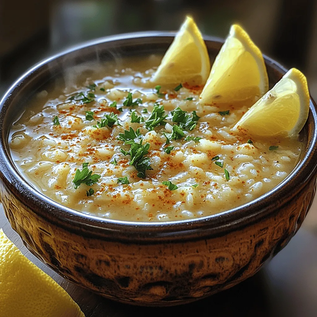 Exploring the primary components of Lemonicious Greek Rice Soup provides insight into its unique flavor profile. Each ingredient plays a vital role, contributing to the dish's comforting nature and refreshing taste.