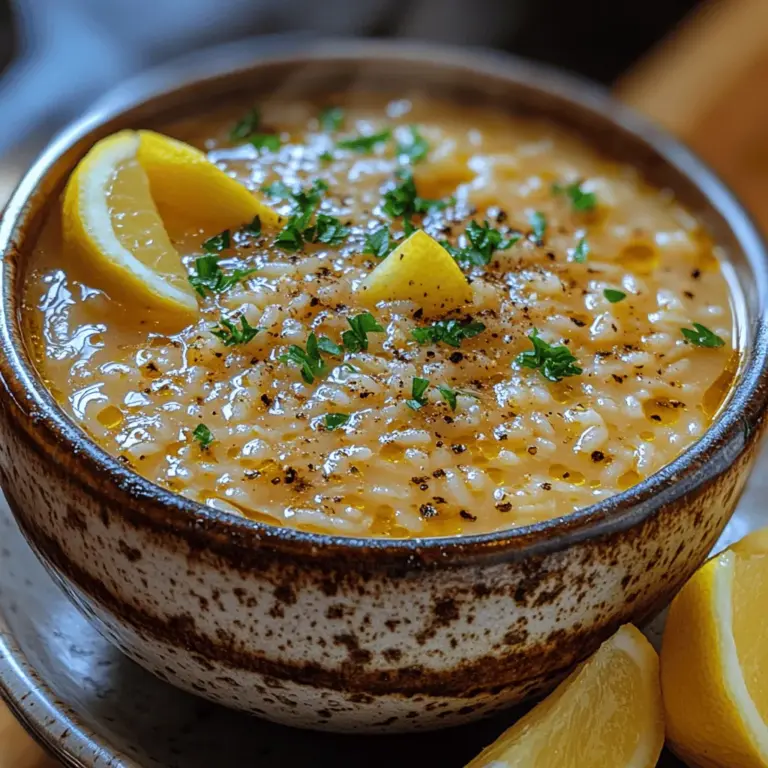 Exploring the primary components of Lemonicious Greek Rice Soup provides insight into its unique flavor profile. Each ingredient plays a vital role, contributing to the dish's comforting nature and refreshing taste.
