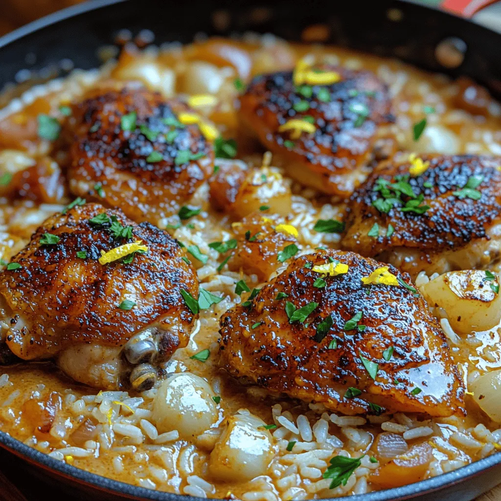 If you're seeking a dish that beautifully marries comfort with a burst of vibrant flavors, then look no further than Zesty Creamy Lemon Chicken & Rice. This delightful recipe captures the essence of home-cooked goodness while also adding a zesty twist that elevates it to new culinary heights. Perfect for a family dinner or a special occasion, this dish promises to leave your taste buds tingling with satisfaction.