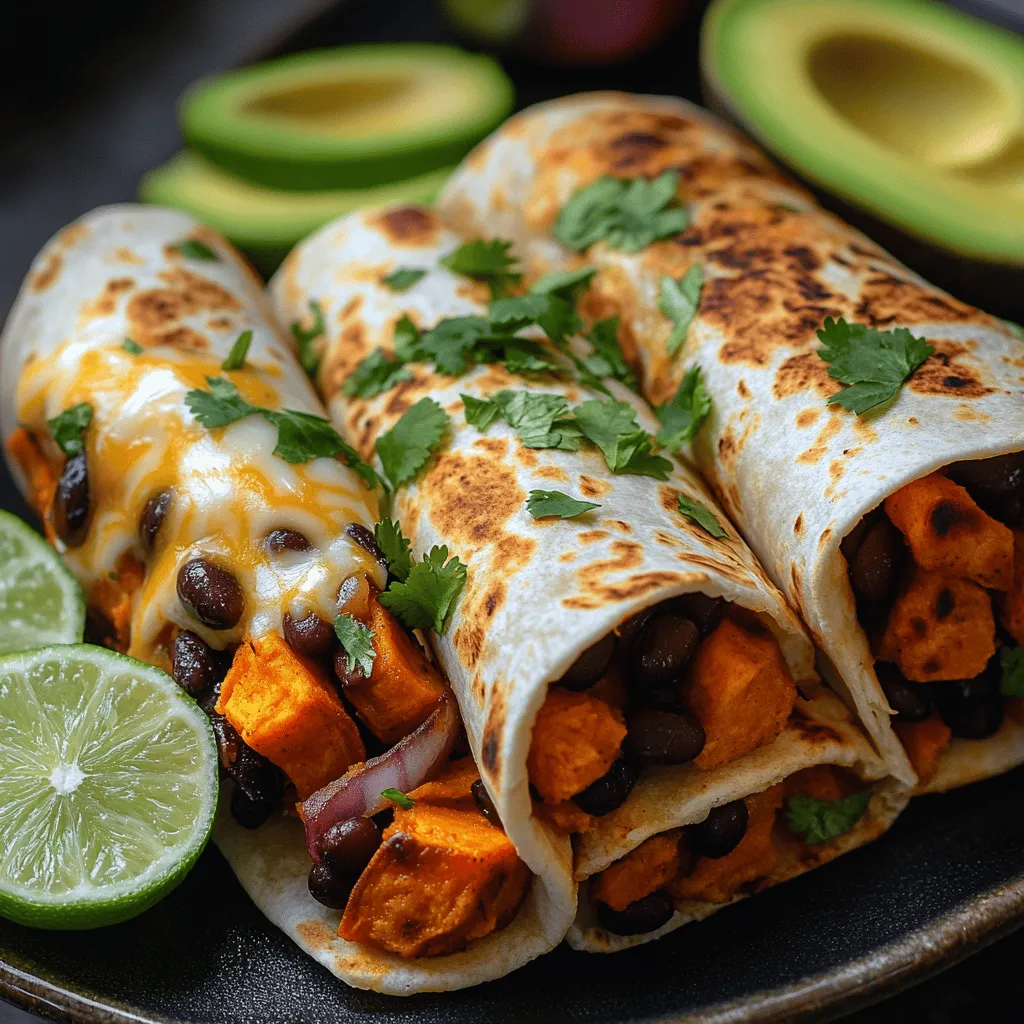 Burritos have emerged as a beloved dish across the globe, captivating taste buds with their versatility and flavor. Originating from Mexican cuisine, burritos are traditionally made with a wheat flour tortilla wrapped around a delectable filling, often packed with beans, meats, vegetables, and various condiments. In recent years, the plant-based food movement has gained tremendous momentum, prompting chefs and home cooks alike to reimagine classic recipes in healthier, more inclusive ways. This is where our Sweet & Savory Roasted Sweet Potato and Black Bean Burritos come into play.