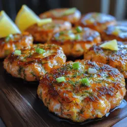 Are you looking for a delicious and nutritious way to incorporate more fish into your diet? Look no further than Zesty Lemon Dill Salmon Patties. These delightful patties are not only easy to prepare but also offer an explosion of flavor that will tantalize your taste buds. The combination of fresh lemon and fragrant dill perfectly complements the rich, flaky texture of salmon, making every bite a delightful experience.