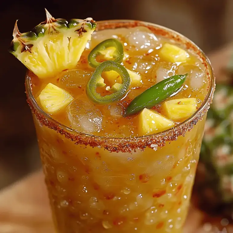 Cocktails have a magical way of elevating social gatherings, particularly during warm weather and festive occasions. They create an atmosphere of celebration, encouraging laughter and camaraderie among friends and family. Among the myriad of cocktail options, the margarita stands out as a perennial favorite. Its refreshing blend of flavors and versatility make it a staple in bars and homes alike. Today, we’re taking this classic drink to new heights with the Spicy Serrano Pineapple Margarita—a tantalizing twist that combines the sweet, tropical notes of pineapple with the fiery kick of Serrano peppers.