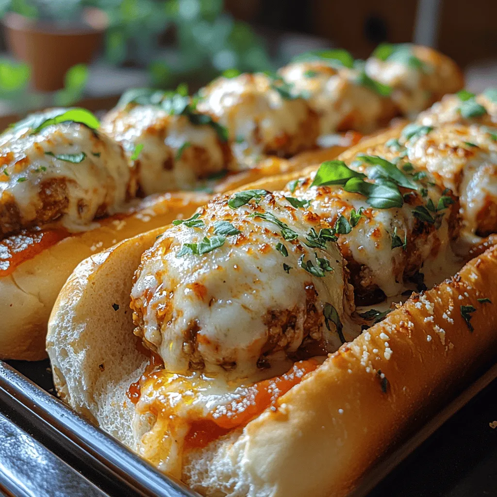 As a lighter alternative to traditional beef meatballs, ground chicken serves as the star ingredient in this recipe. It offers a leaner protein option while still delivering on flavor and satisfaction. Whether you're hosting a casual gathering or simply looking for an easy weeknight dinner, these subs make for a perfect choice. They are not only simple to prepare, but they also boast a captivating taste that can entice even the pickiest eaters. The combination of fragrant herbs, savory spices, and gooey cheese creates an irresistible dish that will have everyone coming back for more.