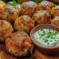 If you’re looking for a delectable dish that seamlessly transitions from appetizer to main course, look no further than garlic herb chicken meatballs. These little flavor-packed bites are not only easy to prepare but also incredibly versatile, making them perfect for a variety of occasions. Whether you’re hosting a game day gathering, preparing a family dinner, or simply craving a satisfying snack, garlic herb chicken meatballs are sure to impress.