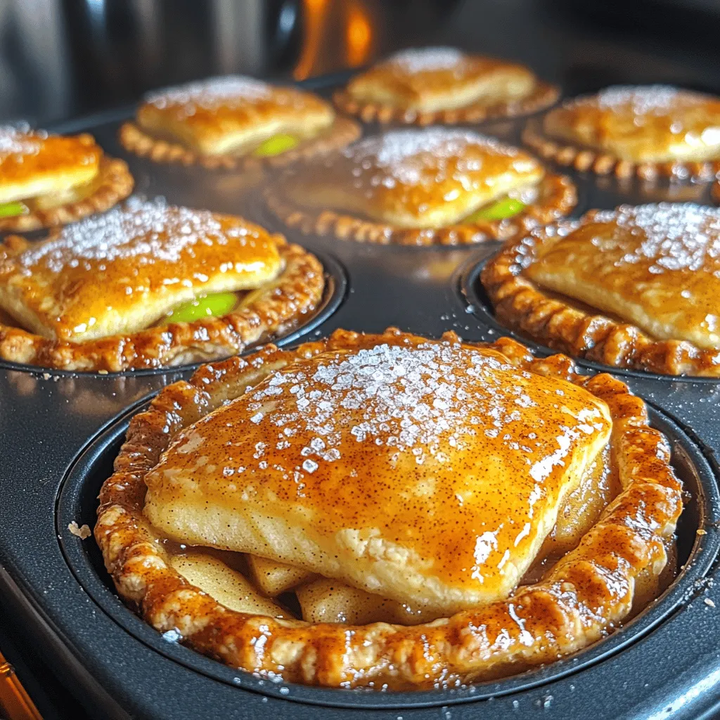 Apple desserts have long held a special place in the hearts of dessert lovers, capturing the essence of fall and home-cooked comfort in every bite. From classic apple pies to sweet apple crisps, the versatility of this beloved fruit allows for countless variations. Among these, mini baked apple pies shine as a delightful and convenient treat, perfect for any occasion. Their bite-sized nature makes them an ideal choice for gatherings, family meals, or simply a sweet indulgence at home.
