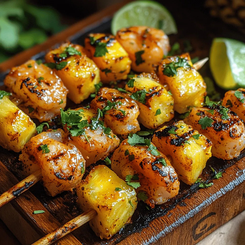 As the sun shines brighter and the air warms up, summer gatherings and barbecues become a cherished tradition. The vibrant, tropical flavors of grilled dishes, especially shrimp, are irresistible during this season. One recipe that stands out is Spicy Grilled Pineapple Shrimp—a delightful dish that combines the sweetness of fresh pineapple with the heat of spices. The result is a harmonious blend that caters to both sweet and savory palates, making it a perfect addition to any summer feast.