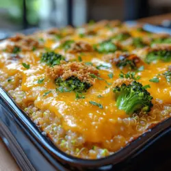 In the world of comfort food, casseroles hold a special place. They are synonymous with warmth, family gatherings, and an effortless way to incorporate a variety of ingredients into one satisfying dish. The Cheesy Broccoli-Rice Quinoa Dream Casserole is a shining example of this culinary tradition, bringing together the nutritional benefits of quinoa and broccoli with the indulgent creaminess of cheese. This delightful casserole not only appeals to the taste buds but also offers a wealth of health benefits, making it a fantastic choice for health-conscious individuals and families alike.