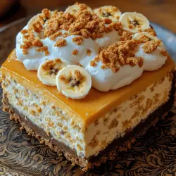 Cheesecake has long been a beloved dessert, cherished for its rich, creamy texture and versatility in flavors. From classic New York-style to fruity variations, there’s a cheesecake for every palate. In parallel, banana pudding has cemented its place as a staple dessert in American households, offering a nostalgic taste that brings warmth and comfort. Now, imagine merging these two iconic desserts into a single, decadent creation: the Banana Pudding Crunch Cheesecake.