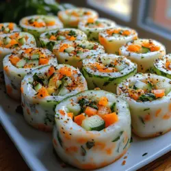 If you’re looking for a vibrant and healthy snack that packs a punch of flavor and nutrition, look no further than Cool Veggie Cream Cheese Roll-Ups. These delightful roll-ups are not only visually appealing with their colorful array of fresh vegetables but also incredibly easy to prepare. Perfect for a casual gathering, a nutritious lunch, or a quick afternoon snack, these roll-ups cater to various occasions and personal preferences, making them a versatile addition to any recipe repertoire.