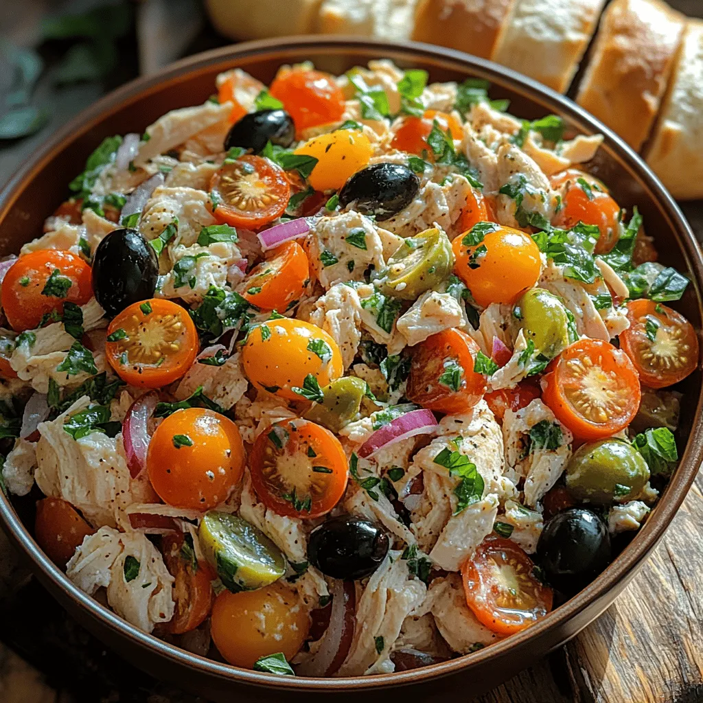 Italian cuisine is celebrated worldwide for its vibrant flavors, fresh ingredients, and heartwarming dishes. From pasta to pizza, the Italian culinary tradition offers a delectable range of options that cater to diverse palates. One area where Italian cooking truly shines is in its salads, which often showcase the balance of fresh produce, savory flavors, and aromatic herbs. Enter the Italian Grinder Chicken Salad—a dish that marries the essence of Italian flavors with the wholesome goodness of a salad.