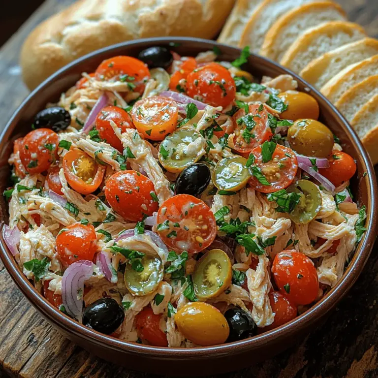 Italian cuisine is celebrated worldwide for its vibrant flavors, fresh ingredients, and heartwarming dishes. From pasta to pizza, the Italian culinary tradition offers a delectable range of options that cater to diverse palates. One area where Italian cooking truly shines is in its salads, which often showcase the balance of fresh produce, savory flavors, and aromatic herbs. Enter the Italian Grinder Chicken Salad—a dish that marries the essence of Italian flavors with the wholesome goodness of a salad.