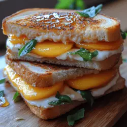 Grilled cheese sandwiches are a quintessential comfort food, celebrated for their simplicity and satisfying gooeyness. However, in the ever-evolving world of culinary creativity, innovating on classic dishes has become a delightful trend. One such mouthwatering creation is the Jalapeño Peach Grilled Cheese. Combining the sweet, juicy flavors of ripe peaches with the spicy kick of jalapeños, this sandwich takes the traditional grilled cheese to an entirely new level of deliciousness.