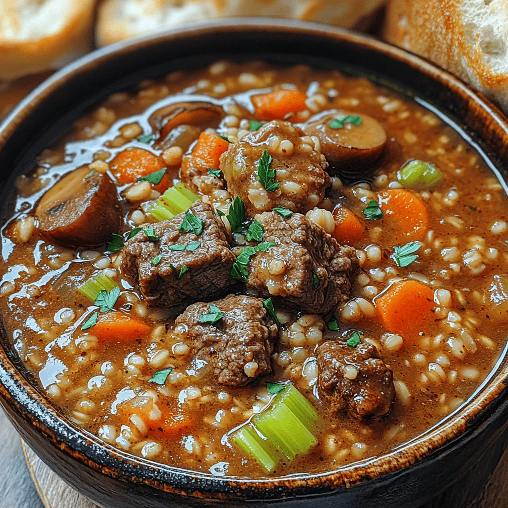 When the chill of winter sets in or the days grow shorter, few things are more comforting than a steaming bowl of hearty beef barley soup. This quintessential comfort food has warmed homes for generations, offering not just nourishment but also a sense of contentment and connection. The rich combination of tender beef, wholesome barley, and a medley of vegetables creates a nourishing dish that satisfies both the palate and the soul.