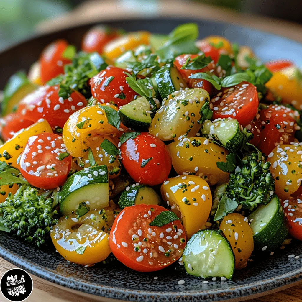 As the sun shines brighter and temperatures rise, there's nothing quite like a vibrant summer garden vegetable stir-fry to celebrate the season's bounty. This dish not only showcases the freshest produce but also offers a delightful way to enjoy a medley of vegetables bursting with color and flavor. The appeal of incorporating seasonal vegetables into your meals cannot be overstated; they are often more nutritious, flavorful, and environmentally friendly. With each bite, you can taste the essence of summer, making this dish a perfect choice for warm-weather dining.
