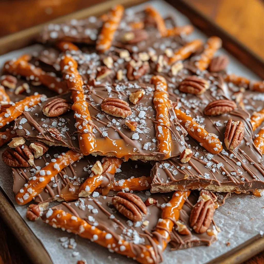 Salted Caramel Pretzel Bark is the embodiment of indulgence, combining the irresistible crunch of pretzels with the rich, gooey goodness of caramel and a luscious chocolate coating. This delectable treat has garnered immense popularity in recent years, capturing the hearts (and taste buds) of both sweet and salty snack lovers alike. The allure of this recipe lies in its perfect balance of flavors—a delightful marriage of sweet and salty that creates a taste sensation unlike any other.