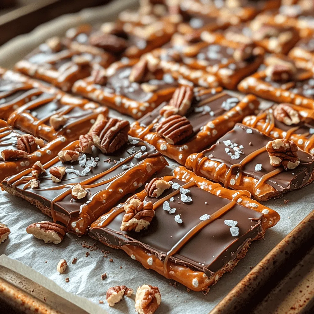 Salted Caramel Pretzel Bark is the embodiment of indulgence, combining the irresistible crunch of pretzels with the rich, gooey goodness of caramel and a luscious chocolate coating. This delectable treat has garnered immense popularity in recent years, capturing the hearts (and taste buds) of both sweet and salty snack lovers alike. The allure of this recipe lies in its perfect balance of flavors—a delightful marriage of sweet and salty that creates a taste sensation unlike any other.