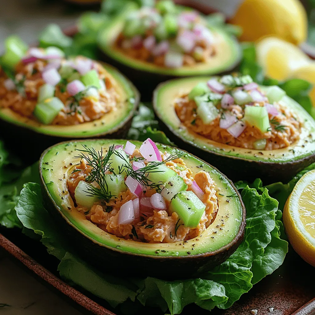 To create these delicious Avocado Tuna Lettuce Boats, it’s essential to understand the key ingredients that contribute to their appeal, flavor, and nutritional benefits. Let’s dive into the main components of this recipe:
