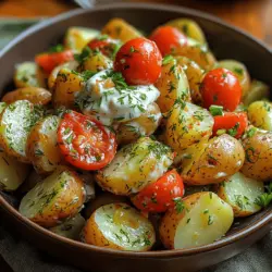 Potato salad has long been a staple at family gatherings and potlucks, tracing its roots back to various cultures around the world. Originating in Europe, the earliest versions of potato salad were quite simple, often featuring just potatoes and a vinegar dressing. Over time, as the dish made its way across the globe, different regions adopted their own variations, incorporating local ingredients and flavors. The American version, typically featuring mayonnaise, became popular in the mid-20th century and has since evolved into countless variations, with each household boasting its own unique recipe.